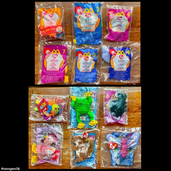 ▪️NWT▪️VTG▪️TY▪️MCDONALD'S▪️Collection of 22 Teenie Beanie Plush Animals - Picture 6 of 11